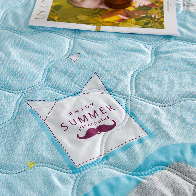 空调被礼品夏被开业活动礼盒装薄被子夏凉被被芯加印logo厂家批发详情图2