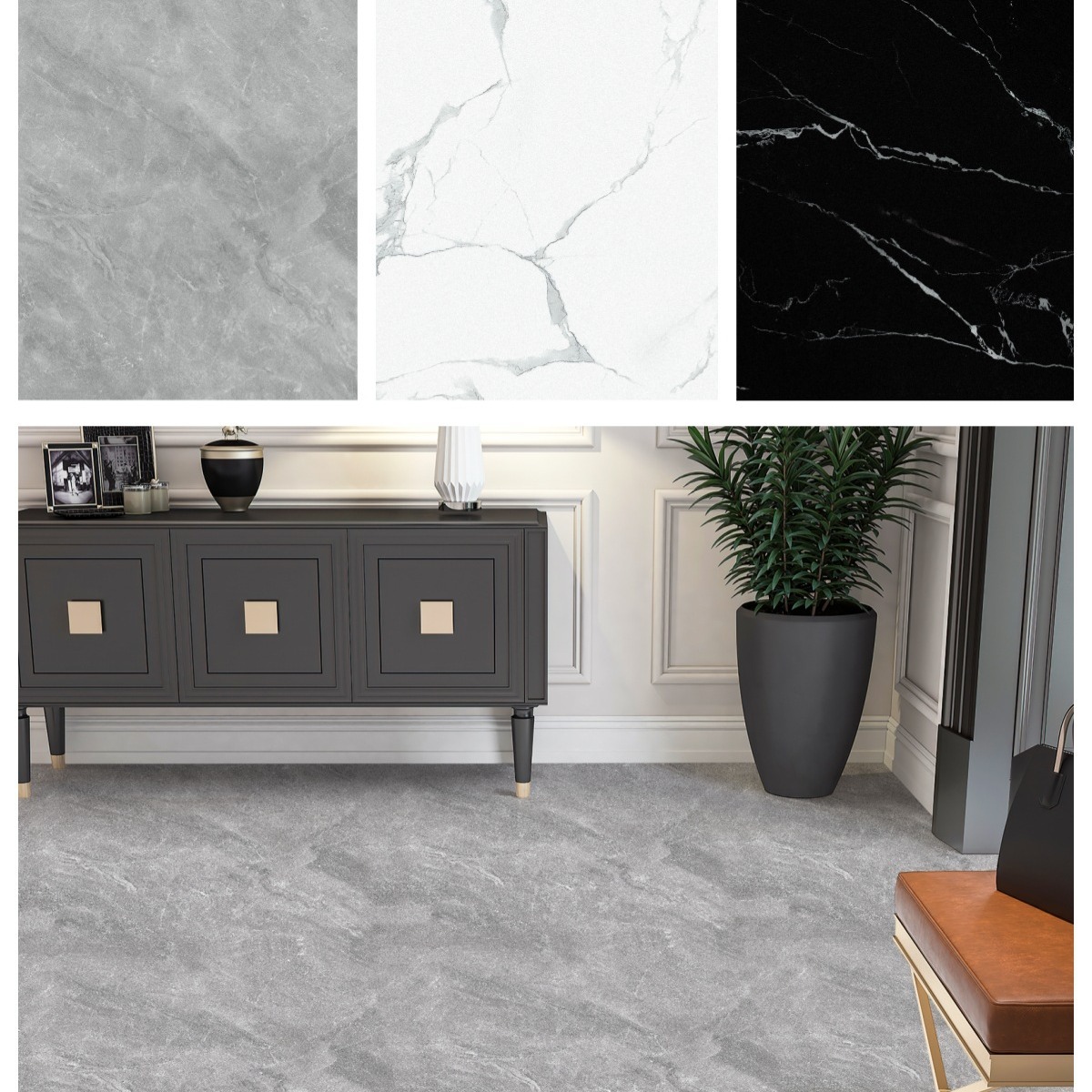 pvc地板贴自粘地板革水泥地直接铺石塑地板家用塑胶地板铺垫地胶详情图5