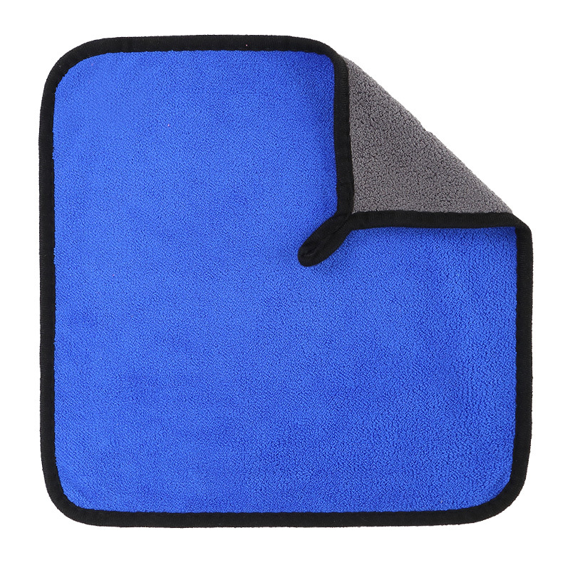 洗车毛巾珊瑚绒加厚强力吸水擦车巾车辆清洁专用抹布柔软不伤车详情图5