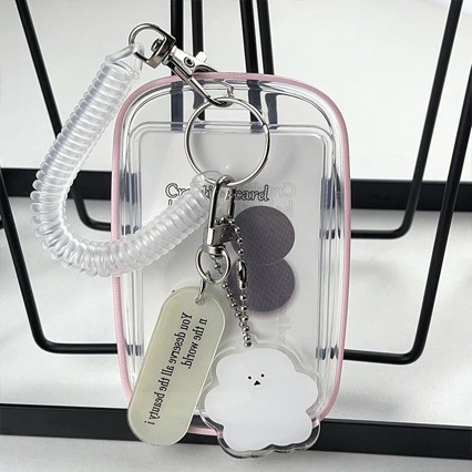 糖果色弹簧绳拉伸弹力绳子卡套挽手挂绳挂钥匙挂书包绑带门禁防丢详情图2