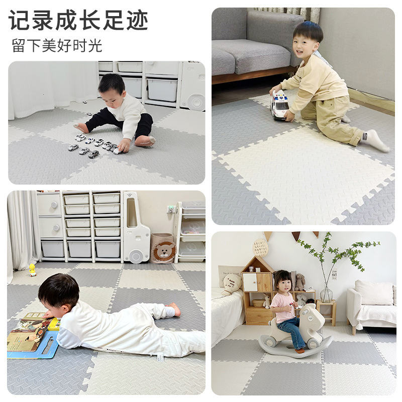 厂家批发拼接泡沫地垫双面幼儿园儿童爬爬垫加厚宝宝爬行垫子家用详情图4
