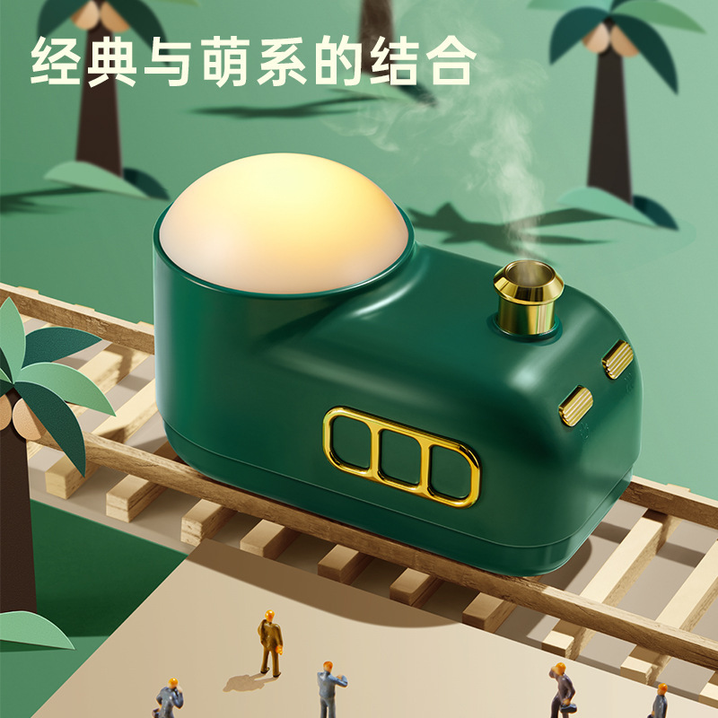 蒸汽车加湿器便携桌面氛围夜灯空气加湿器usb空气加湿器详情图3