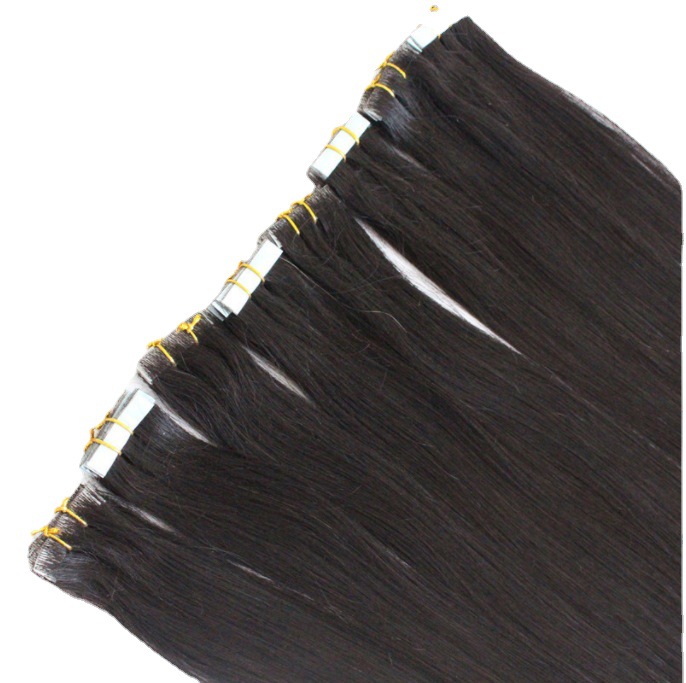 欧美热销的亚马逊专供真人发 胶片胶带发详情图4