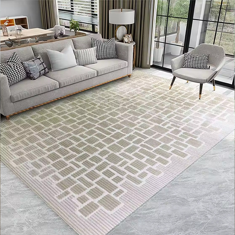 跨境亚马逊客厅地毯沙发茶几毯整铺卧室床边毯可防滑折叠地垫子详情图4