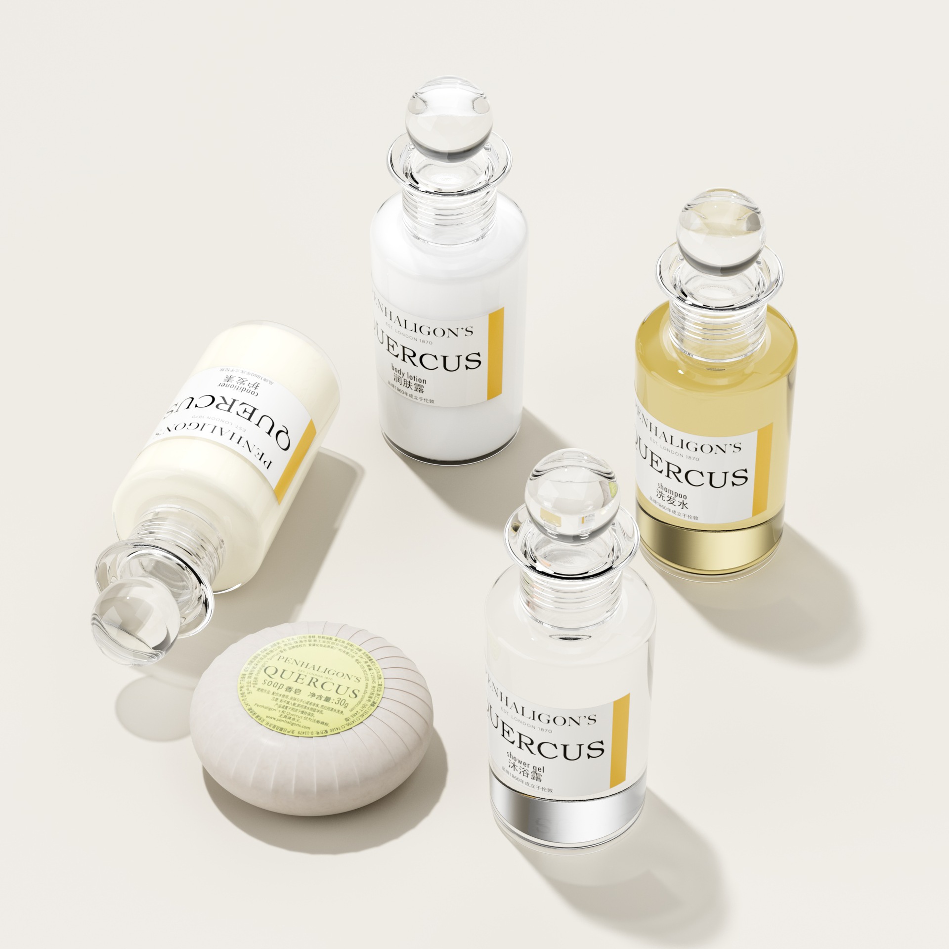 penhaligon潘海利根高端酒店民宿一次性洗发水沐浴露洗浴套装现货详情图1