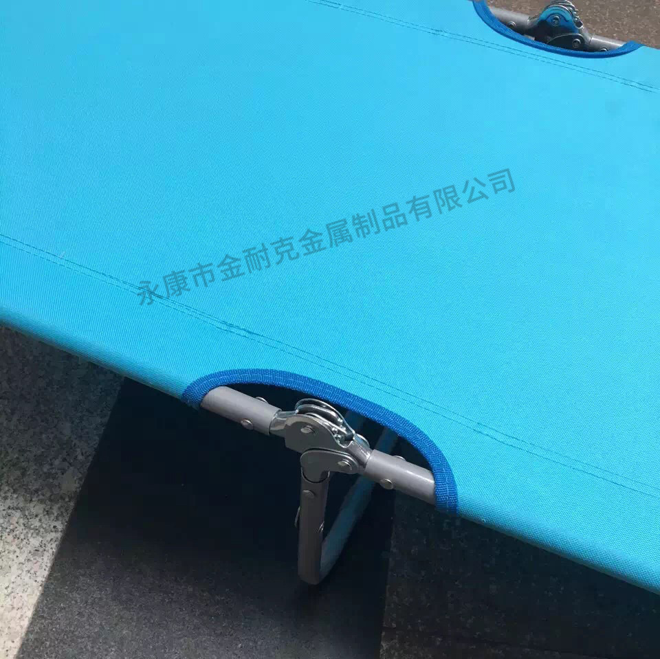 户外折叠床休闲沙滩靠背躺椅 旅游野营行军床 室内午休折叠床详情图2