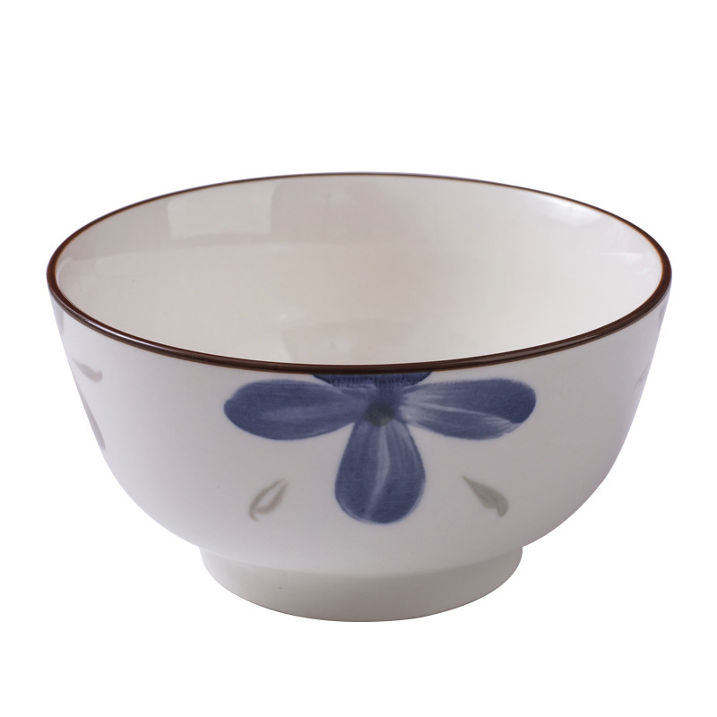 釉下彩景德镇陶瓷碗盘家用吃饭碗泡面米饭碗汤碗米饭碗高颜值设计详情图5