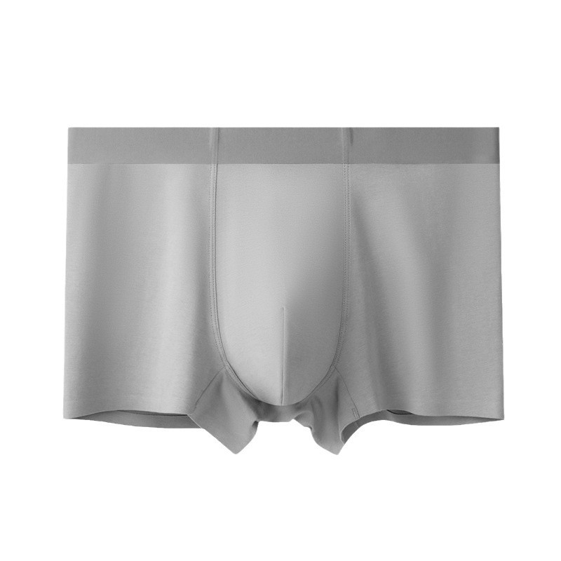 男士内裤纯棉柔软新疆长绒棉中腰无痕内裤男士纯棉透气抗菌四角裤详情图5