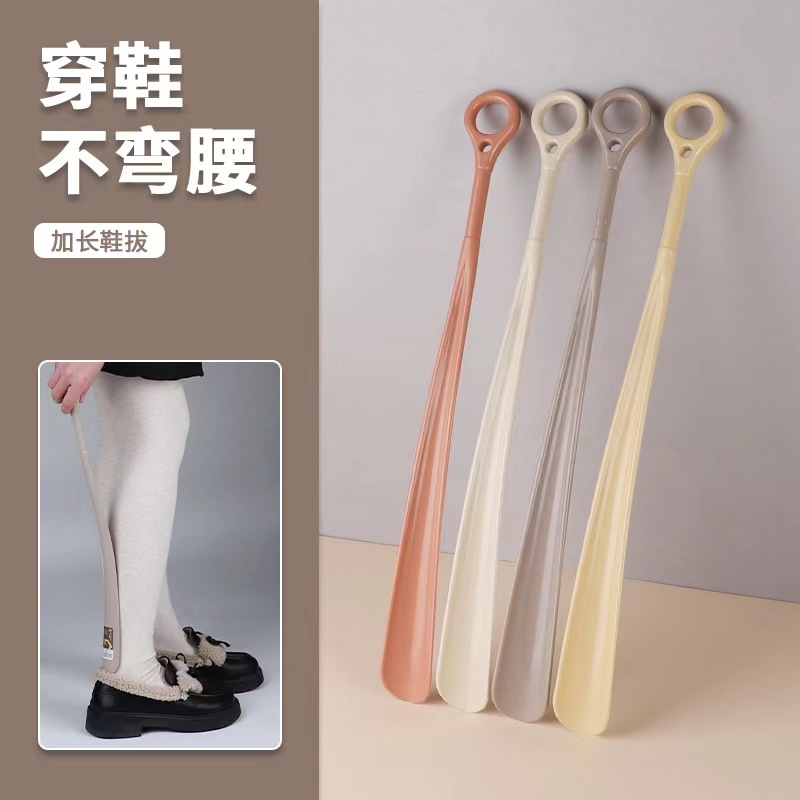 厂家批发晶彩塑料鞋拔mf21-1815鞋拔子批发详情图1