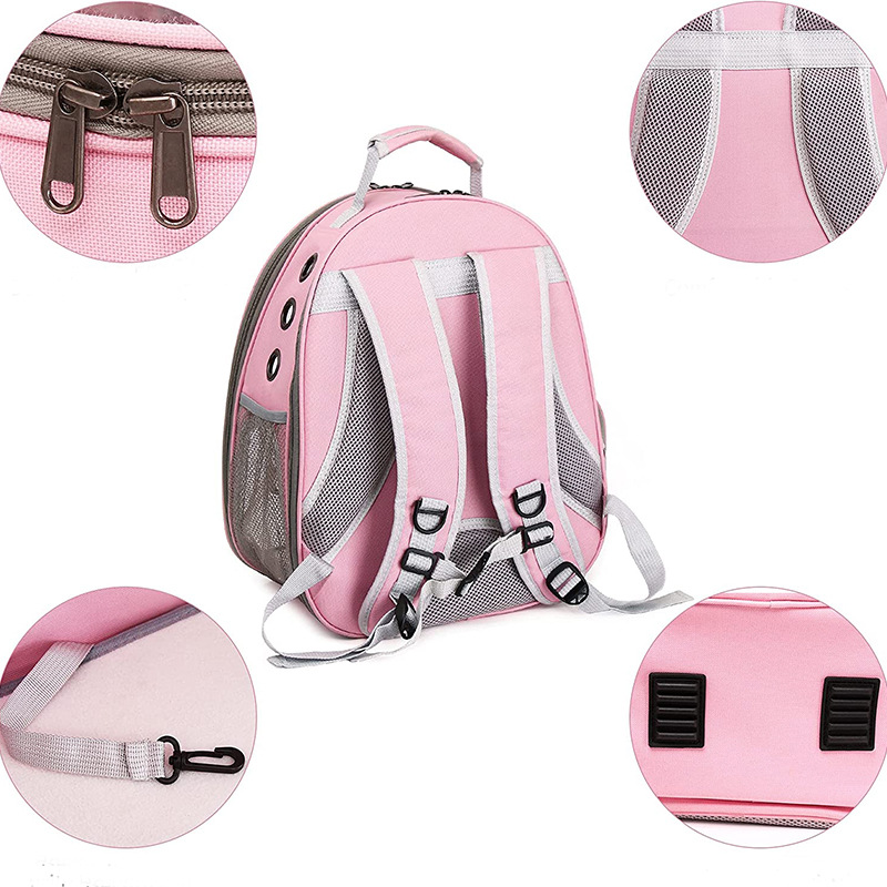 猫包外带包便携扩展太空舱双肩猫背包小型狗包透气可拓展宠物包包详情图4