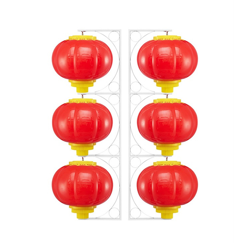 路灯杆led中国结灯笼挂饰 中国梦 福字 户外发光中国结挂件详情图5