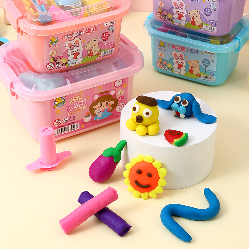 儿童彩泥批发黏土diy手工太空泥超轻黏土益智玩具批发详情图2