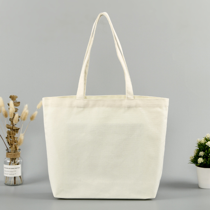 厂家定制帆布手提袋ins高级感创意广告帆布购物袋棉布礼品袋定做详情图2