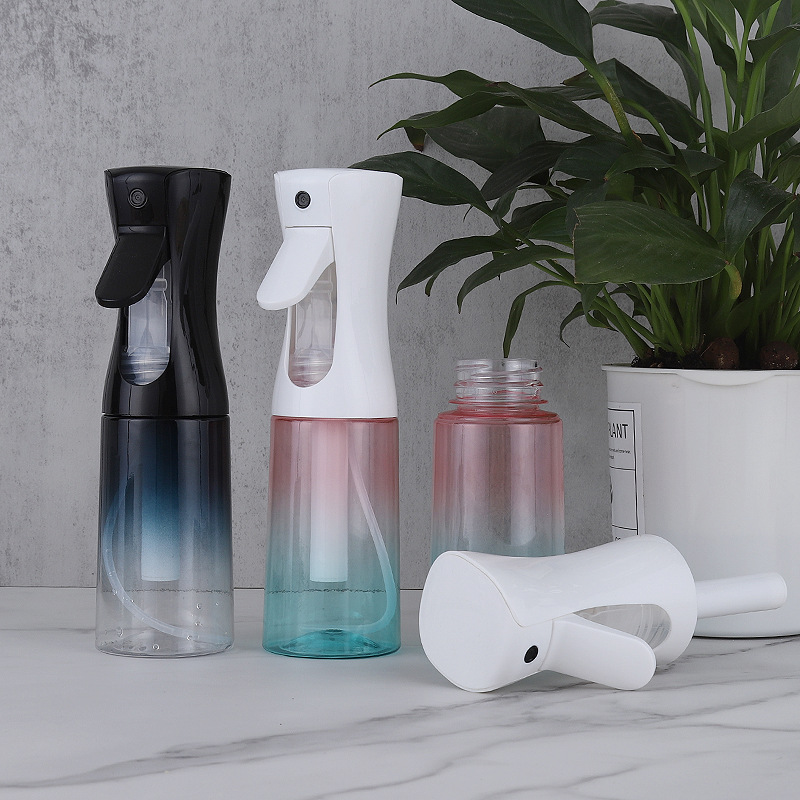 新款磨砂连续喷雾瓶 酒精消毒补水喷壶 园艺浇花高压细雾持续喷雾详情图2