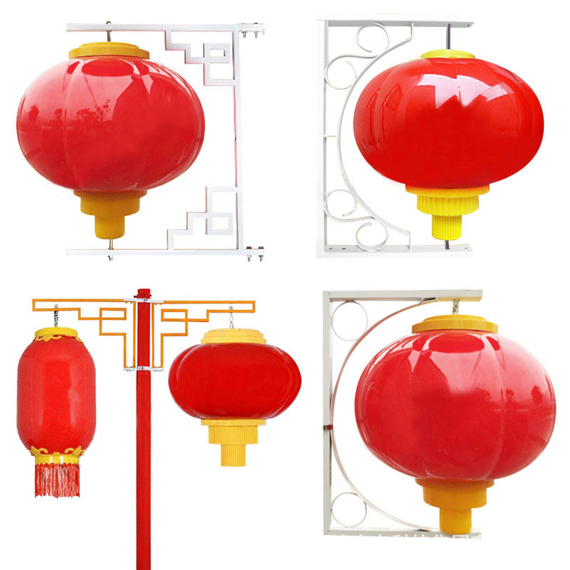 路灯杆led中国结灯笼挂饰 中国梦 福字 户外发光中国结挂件详情图2