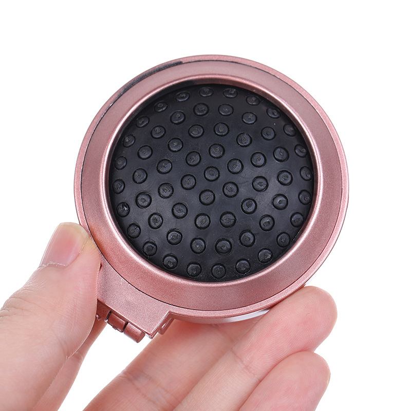 厂家供应 便携式圆形带镜子口袋梳按摩梳子折叠镜梳  可按需定 制详情图3