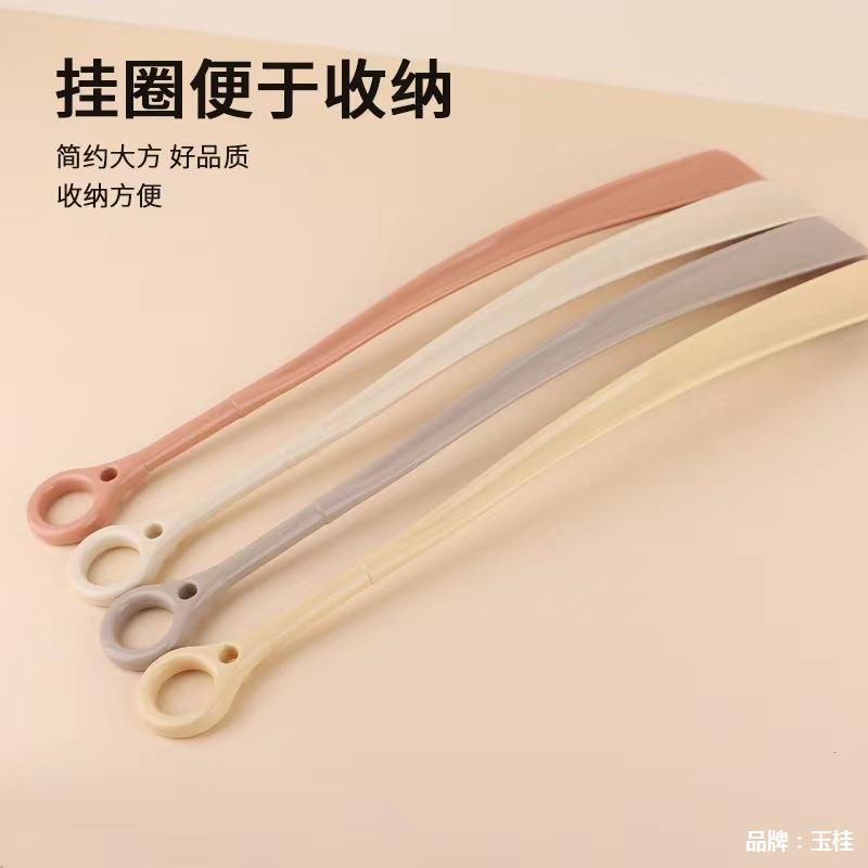 厂家批发晶彩塑料鞋拔mf21-1815鞋拔子批发详情图3