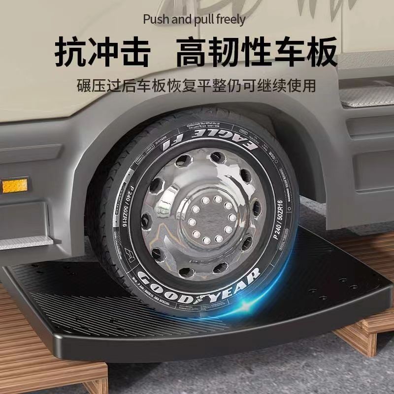 小推车手推车折叠平板车拖车搬货运货手拉车四轮转向静音轮拉货车详情图4