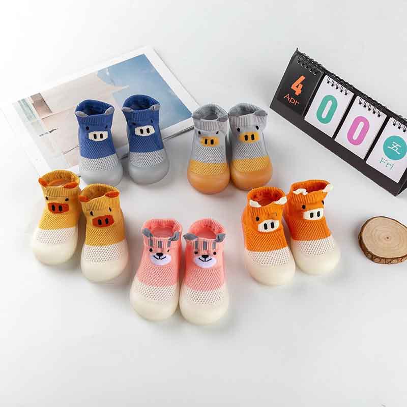 新款夏季透网学步鞋夏季儿童袜子鞋婴幼儿软底地板鞋舒适透气防滑详情图3