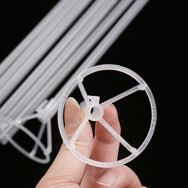 波波球杆子托高透加厚优质70cm透明杆拖磨砂气球杆波波球杆子批发详情图3