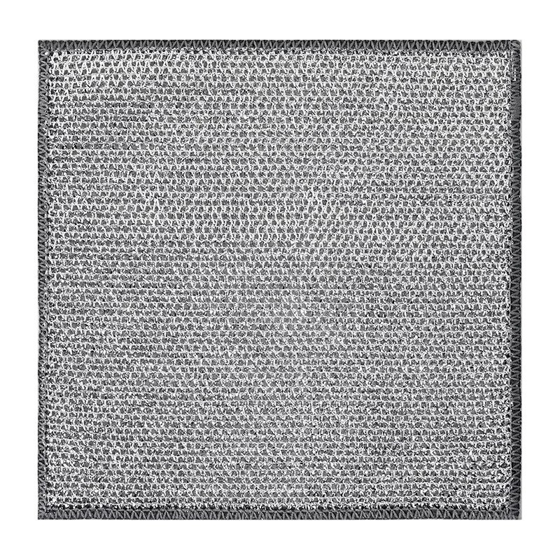 居家日用厨房清洁用银丝抹布银丝洗碗布抹布钢丝抹布不沾油多功能详情图5