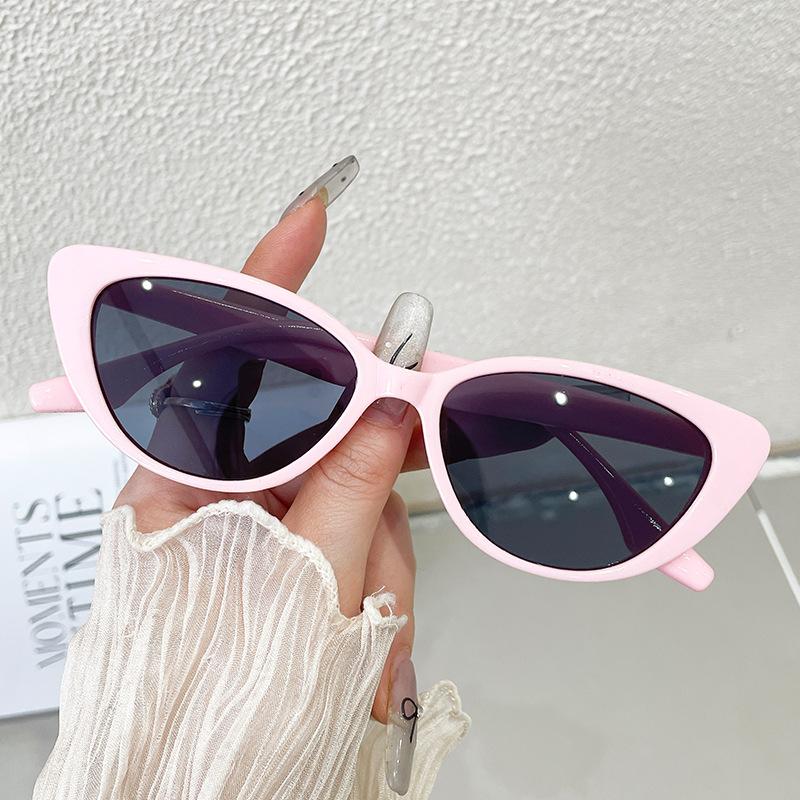 猫眼墨镜女夏季时尚风显脸小网红拍照太阳镜防紫外线潮款眼镜详情图2