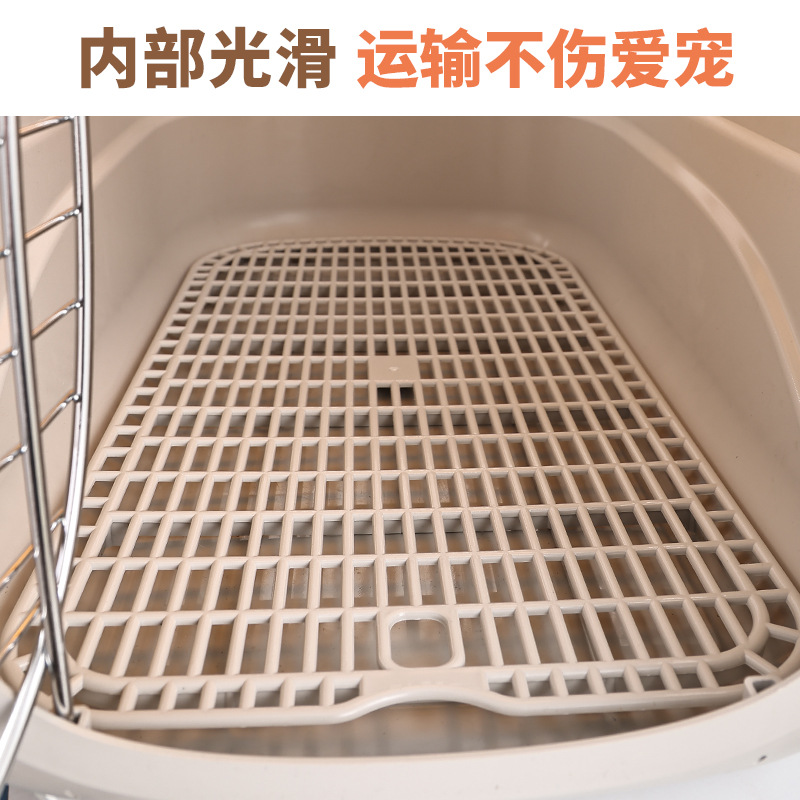 猫咪宠物航空箱手提塑料宠物箱中小型宠物外出托运箱可拆卸宠物窝详情图3