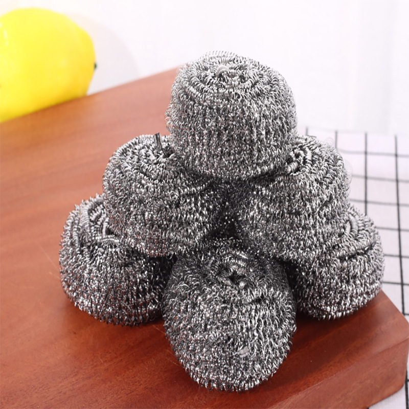 义乌清洁球工厂不锈钢丝球日用百货批发厨房不生锈清洁球地摊货详情图1