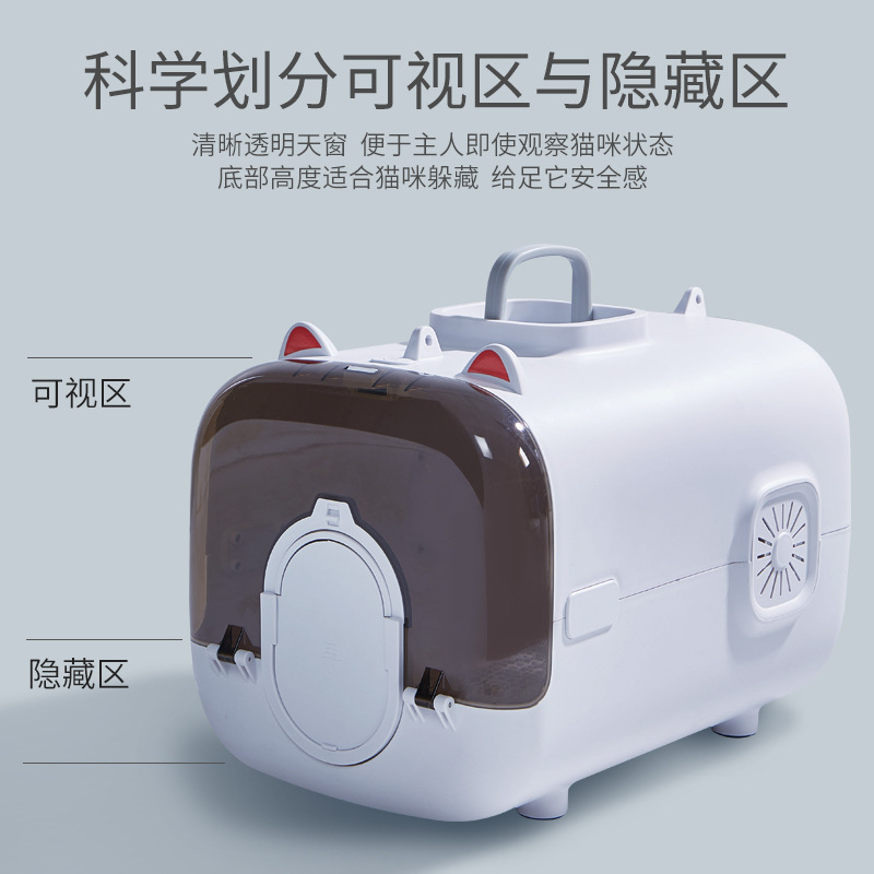 宠物出行包智能猫包手提包新风照明航空箱大号大空间lusmo详情图3