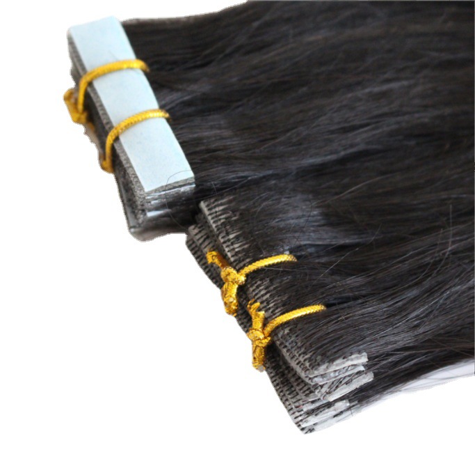 欧美热销的亚马逊专供真人发 胶片胶带发详情图5