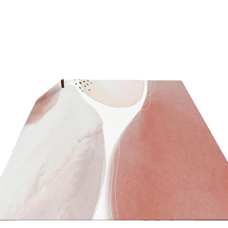 跨境抽象几何地毯北欧风简约家居客厅轻奢极简沙发茶几地毯批发详情图5