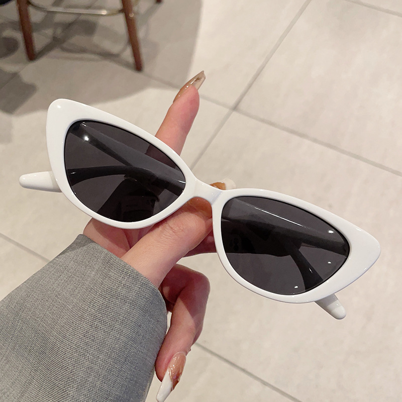 tr90猫眼墨镜女夏偏光圆脸网红小红书拍照太阳镜ins防晒一件代发详情图1