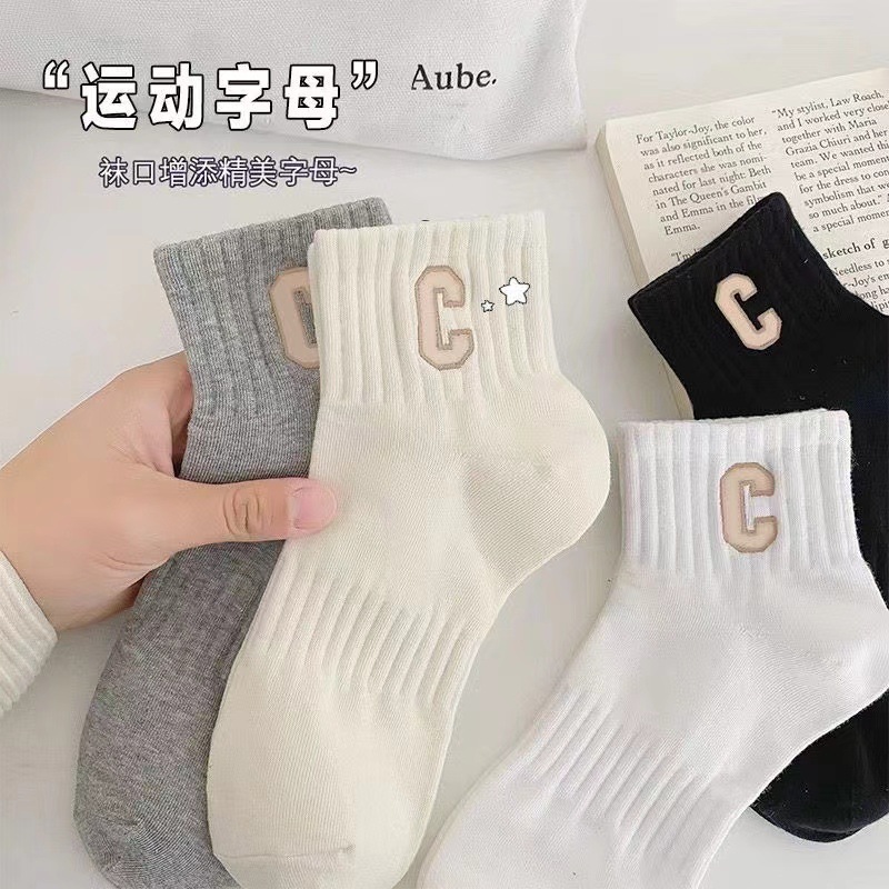 袜子女春夏薄日系女袜百搭船袜透气短袜诸暨袜业厂家批发男士袜子详情图2