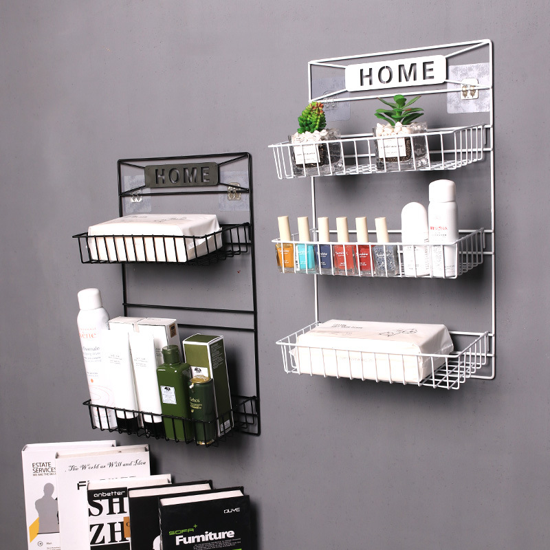 大学生宿舍神器女寝室收纳架上铺床头挂篮墙上置物架墙壁衣柜挂架详情图2