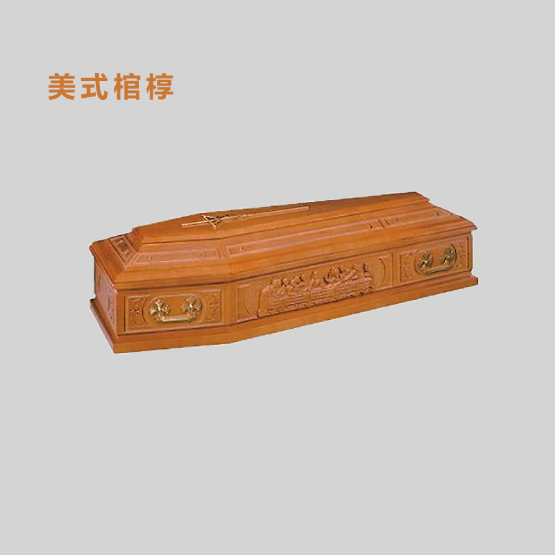 金丝楠木阴沉木棺材实木寿材高档骨灰盒殡葬用品古韵详情图1