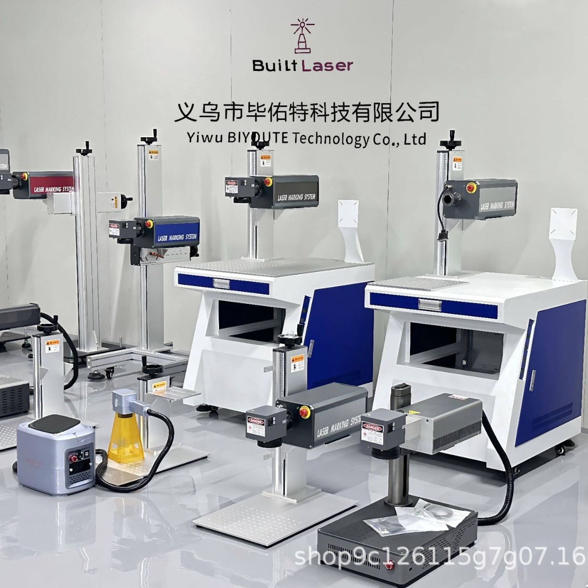 五金激光雕刻机金属刻字日期打码镭射全自动柜式光纤激光打标机详情图4