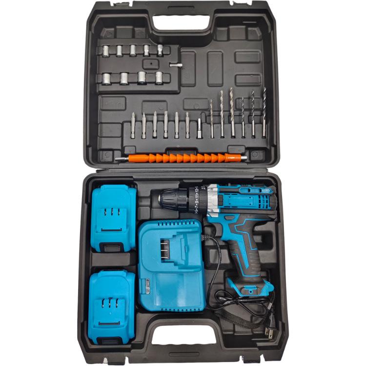 手电钻跨境热销家用多功能电钻充电钻电动螺丝刀电钻电动工具详情图5