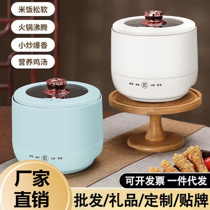 新款迷你电饭煲小型多功能智能电煮锅宿舍学生家用2人煮饭锅现货详情图1