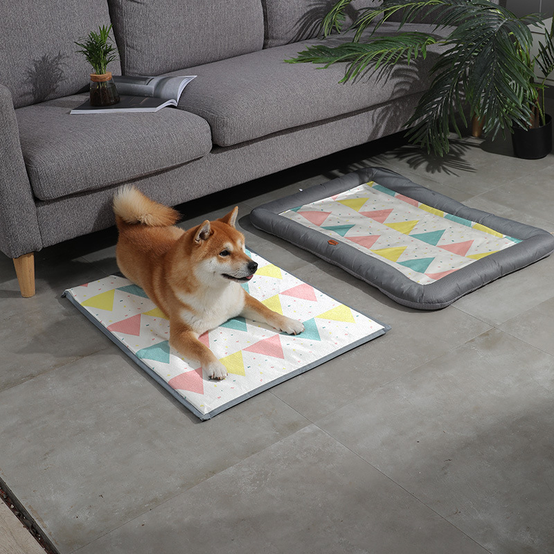 狗窝宠物冰丝窝垫猫窝宠物床透气宠物垫四季可用宠物窝 宠物用品详情图4