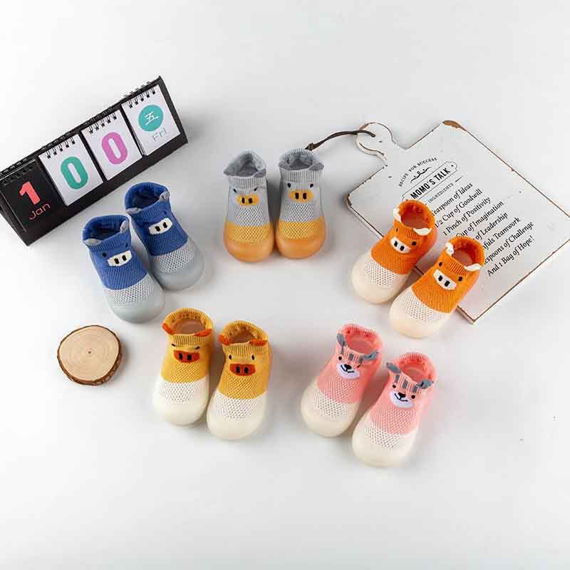 新款夏季透网学步鞋夏季儿童袜子鞋婴幼儿软底地板鞋舒适透气防滑详情图2