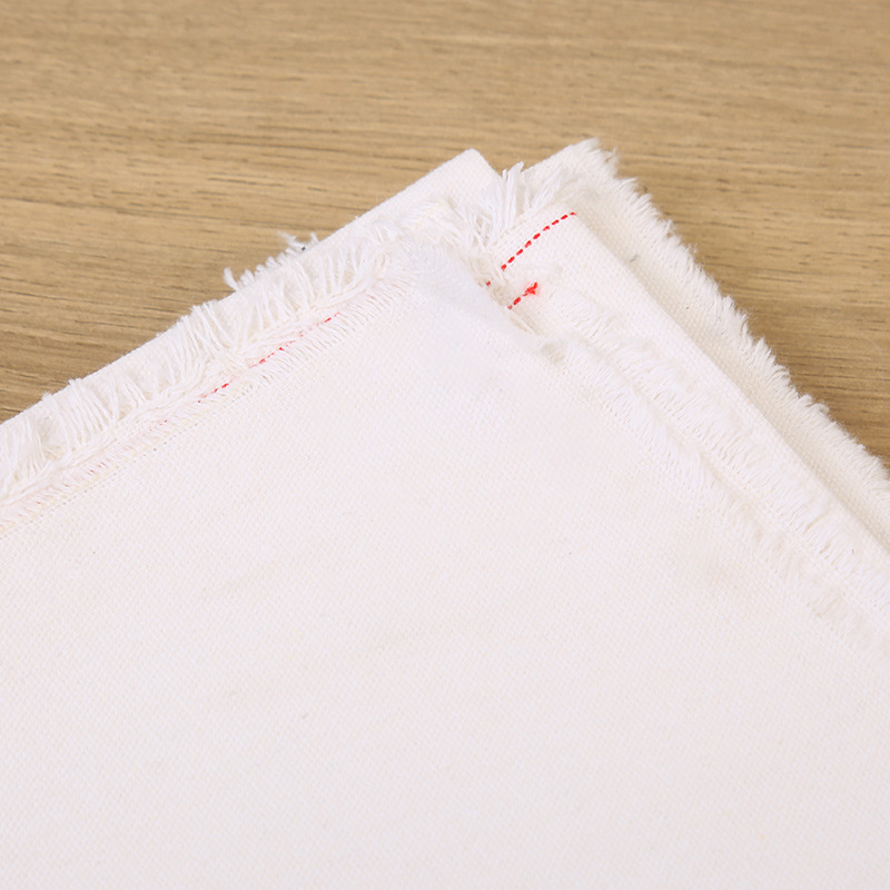 现货批发加厚帆布黑色漂白多种款式涤棉布料帆布包沙发靠枕背景布详情图2