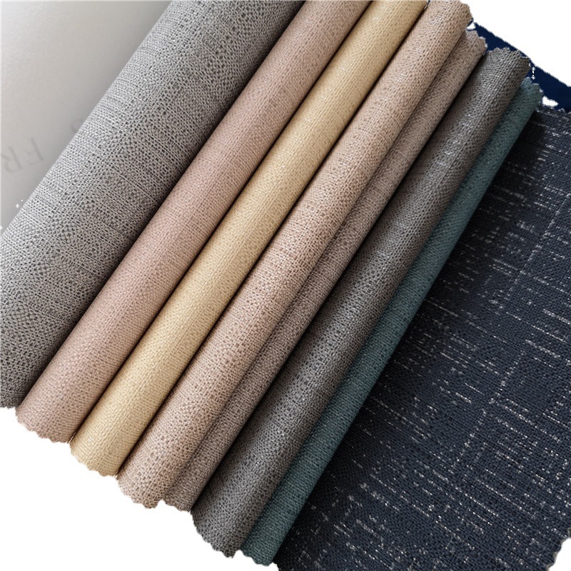 厂家供应 1.2mm 墙面皮革面料 背景墙软硬包家具 装饰pvc皮革面料详情图5