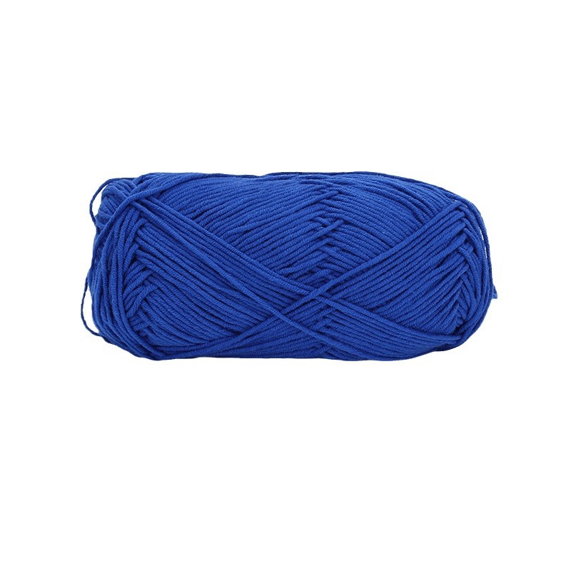 雪妃尔五股牛奶棉毛线 手工diy玩偶5股牛奶棉宝宝线钩针编织毛线详情图5