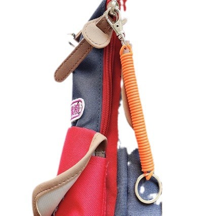 糖果色弹簧绳拉伸弹力绳子卡套挽手挂绳挂钥匙挂书包绑带门禁防丢详情图5