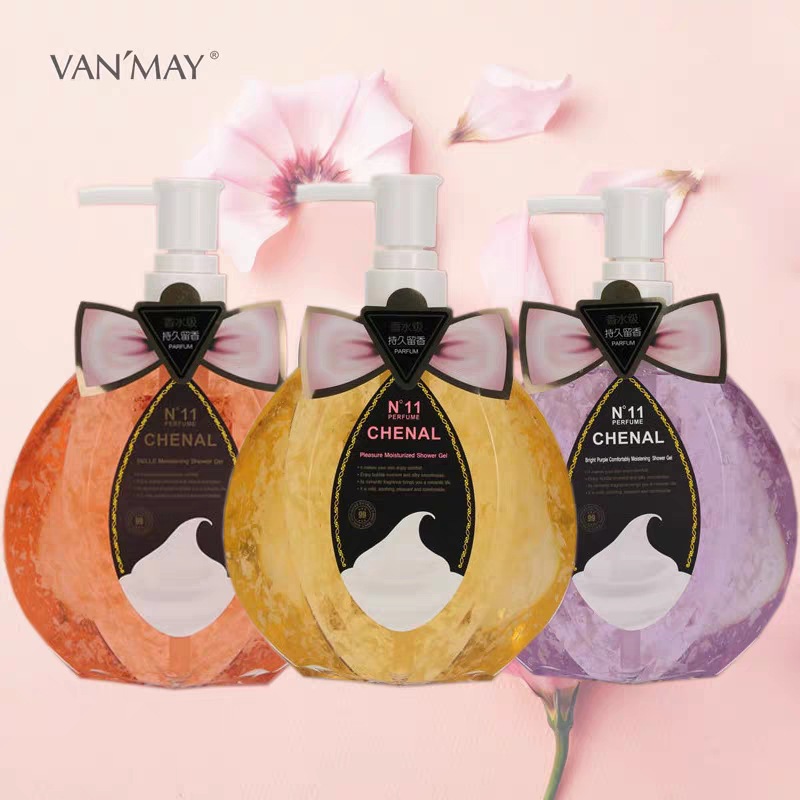 万千美玫瑰香水家庭装大容量沐浴露淡雅香水型娇蕊花瓣沐浴露批发详情图1