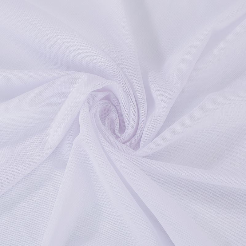 现货273色针织四面弹网布 复合网布服装里料绣花底布 涤氨砖块网详情图5