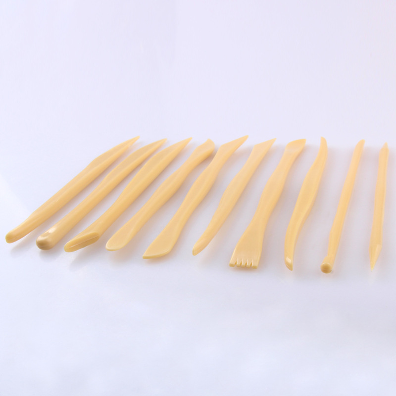 欣博文abs塑料陶泥软陶工具 陶艺工具10件套 diy雕塑造型工具详情图4