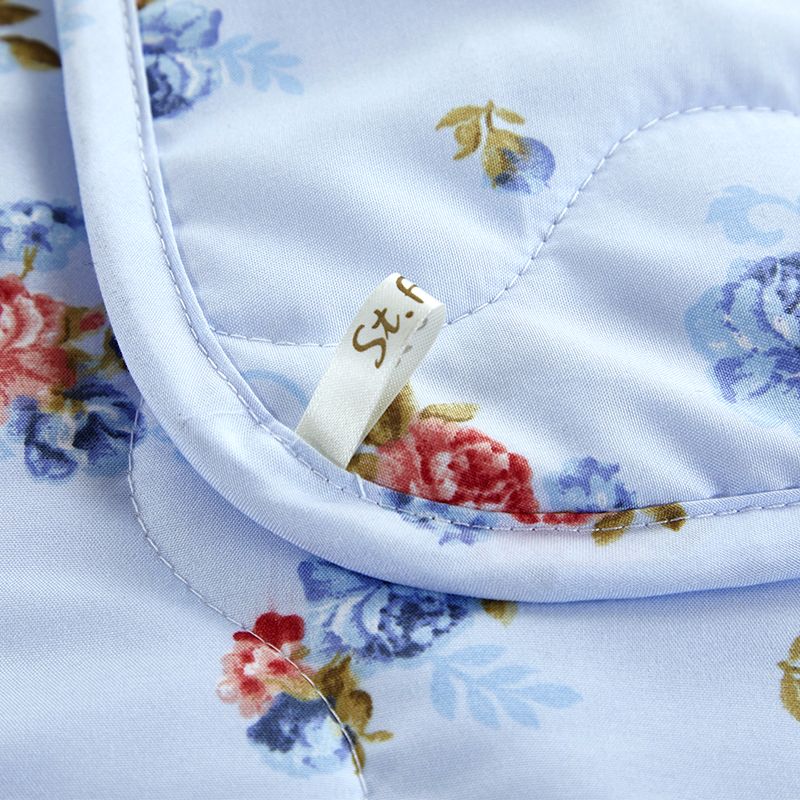 富安娜圣之花家纺浅浅之恋夏凉被夏季薄被可水洗透气夏被空调被详情图2