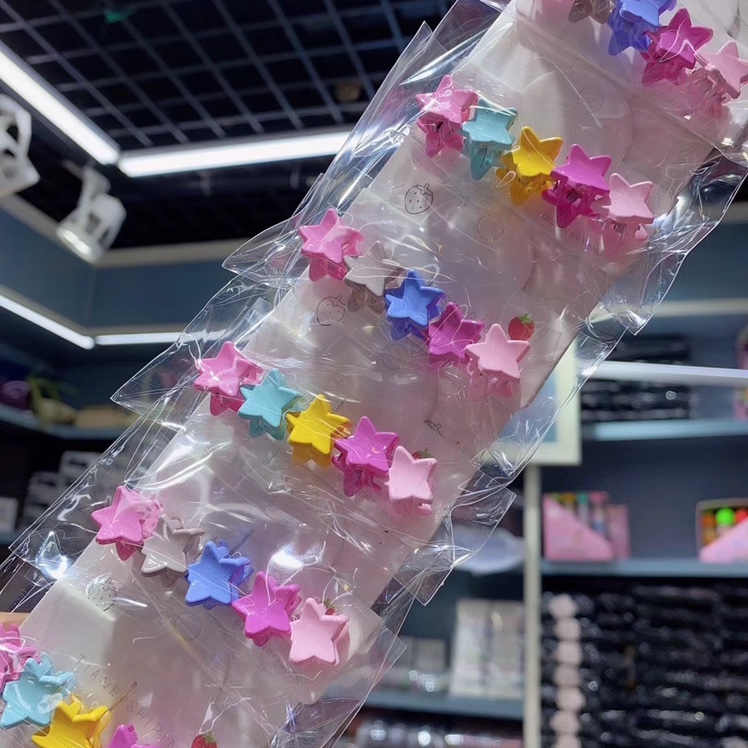 小号五星小爪长条绚丽多彩美滋滋超好看 看了都想要详情图1