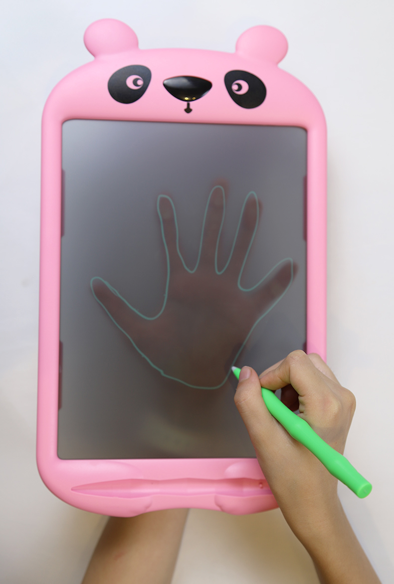 lcd液晶写字板 手绘画板卡通熊猫透明临摹款10寸     详情图8